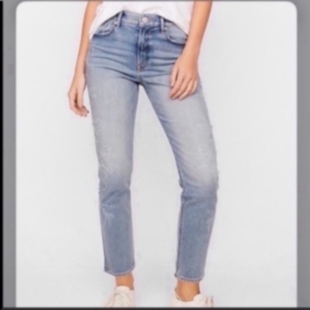 NWT Express Vintage Skinny High Rise Floral - Picture 1 of 6